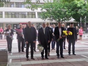 Благоевградската общественост се преклони пред паметта на Георги Измирлиев-Македончето