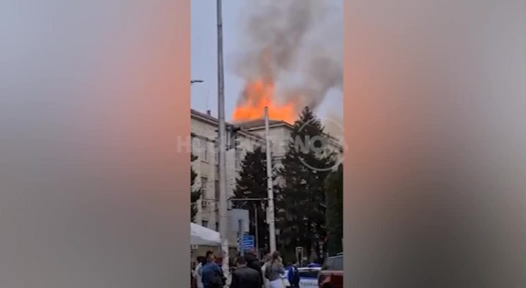 Гори Медицинският университет в Плевен