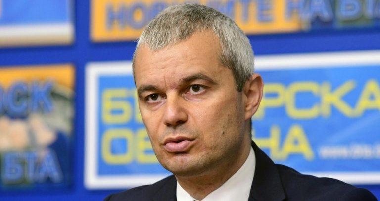 Костадин Костадинов: Сертификатът е противоконституционен