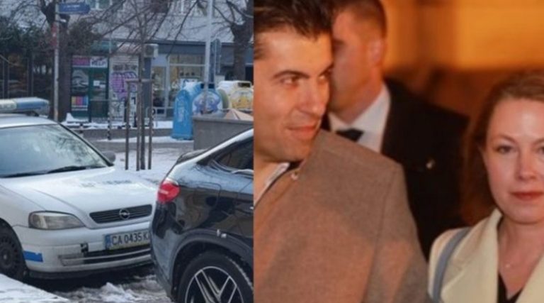 Полицейска кола втори ден пази сладкарницата на жената на Кирил Петков