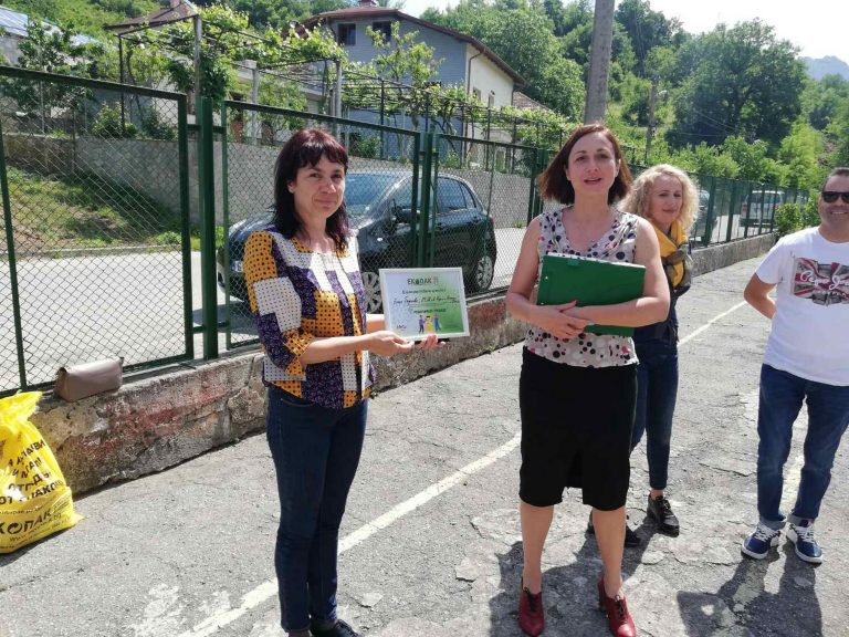 Приключи инициативата на Община Банско и ЕКОПАК „Рециклиращо училище“