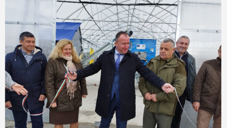 Нов разсадник за производство на контейнерни фиданки откриха край Гоце Делчев