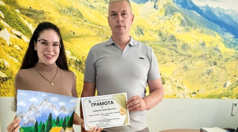 Голям успех за възпитаничка на Средно училище „Свети свети Кирил и Методий“ – град Якоруда