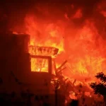 Голям пожар край Якоруда! Над 1200 бали слама изгоряха до цеха на Ахмед Ахмед – Пачката от Конарско