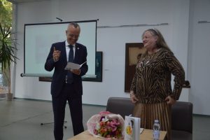 Кметът Методи Байкушев присъства на представянето на стихосбирката „Палитра“ на Женя Вагалинска