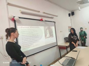 По повод Деня на народните будители учениците от СУ „Св. Св. Кирил и Методий“Белица с инициативa, посветена на хората които събуждат българския дух