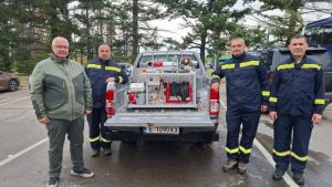 ЮЗДП получи мобилна система за гасене на горски пожари