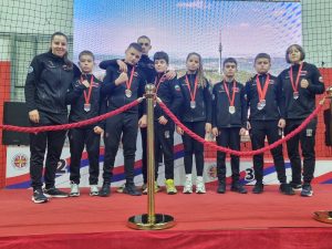 Mедали за Таекуондо клуб „Хоук Банско“ на Serbia Open 2026