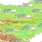 Времето във вторник