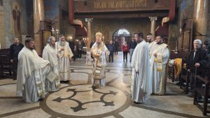 Неврокопският митрополит Серафим с духовно и културно посещение в Сандански